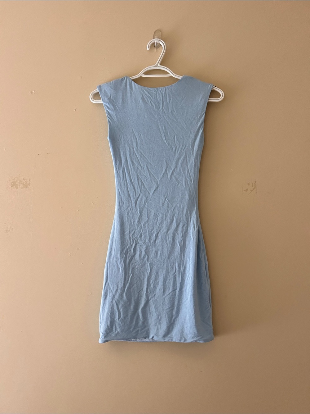 Tiger Mist Light Blue Sleeveless Mini Dress